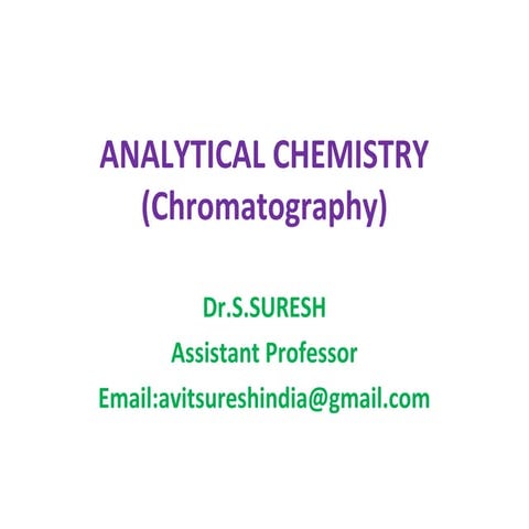 Chromatography