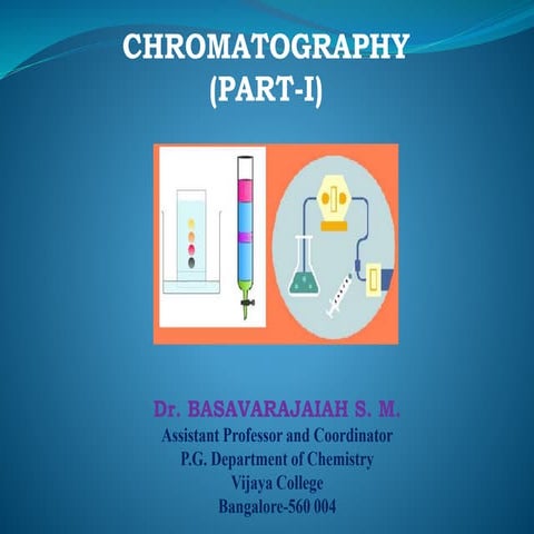 Chromatography Part-I
