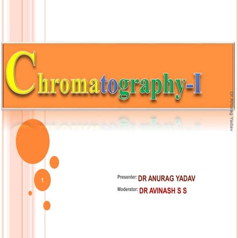 Chromatography by Dr. Anurag Yadav
