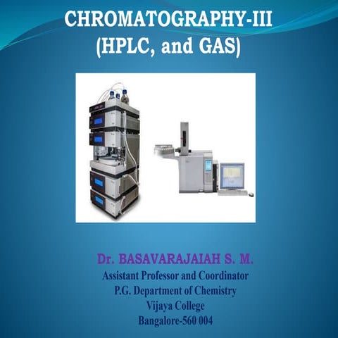 Chromatography Part-III