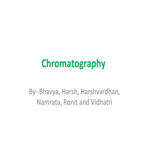 Chromatography[1]