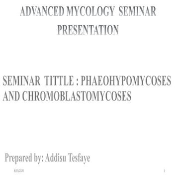Chromoblastomycosis and phaeohyphomycosis