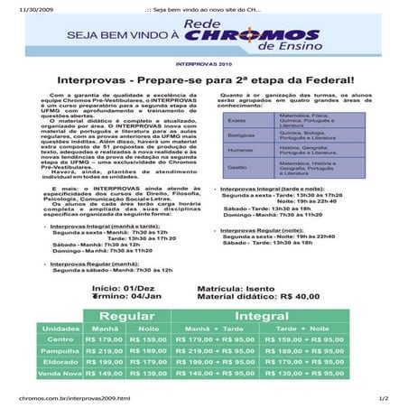 Chromos | PDF