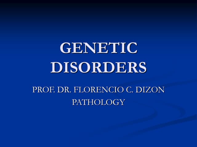 chromosomal aberration of different chromosomal disorders