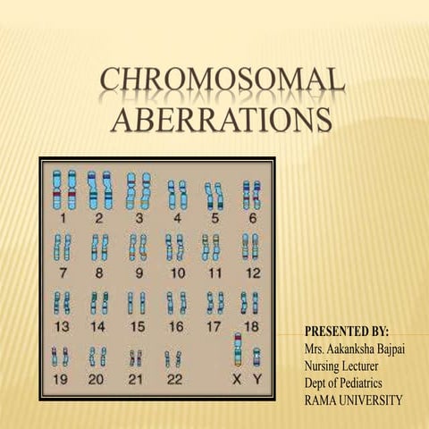 Chromosomal aberrations