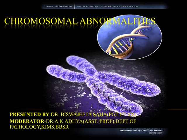 Chromosomal abnormalities