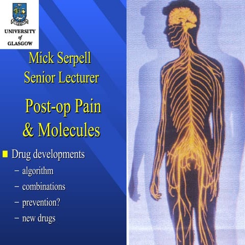 Acute Postoperative Pain Management | PDF