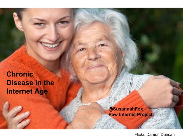 Chronic disease in the internet age