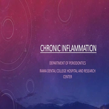Chronic inflammation