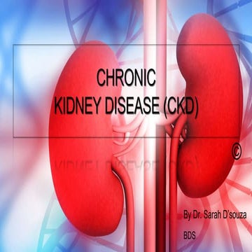 Chronic Kidney Disease 