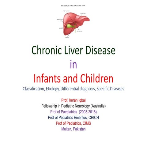Chronic liver disease in children 2021