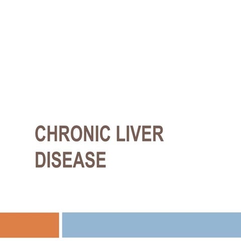 CHRONIC LIVER DISEASEs by Dr. Dereje.pptx