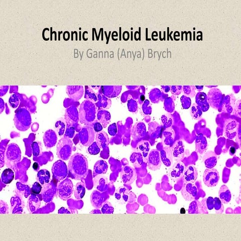 Chronic myeloid leukemia