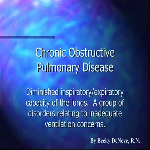 Chronic Obstructive Pulmonary Disease