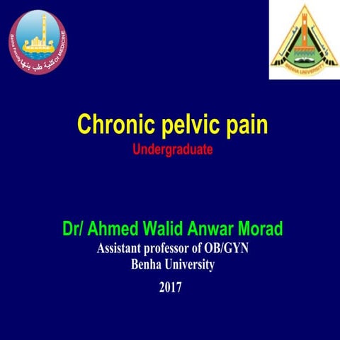 Chronic pelvic pain