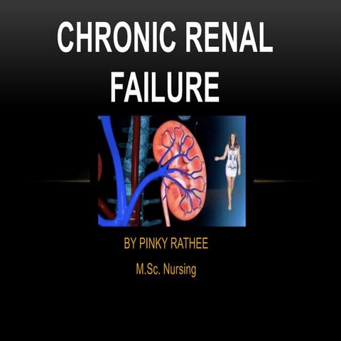 Chronic renal failure