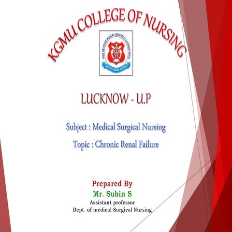 Chronic renal failure