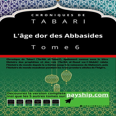 Chronique de Tabari 6 Lâge dor des Abbasides.PDF