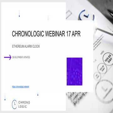 ChronoLogic ERC20 Transfers 4/17/18 