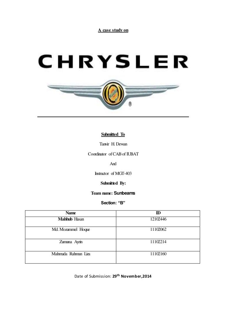 A case study picture