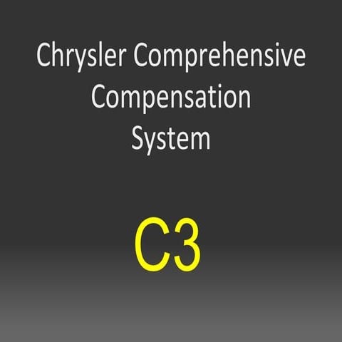 Chrysler c3 project | PPT