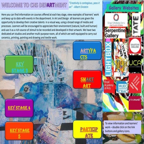 Cwmcarn High School Art Department