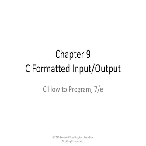 Chapter 9 Powerpoint Slides - Streams