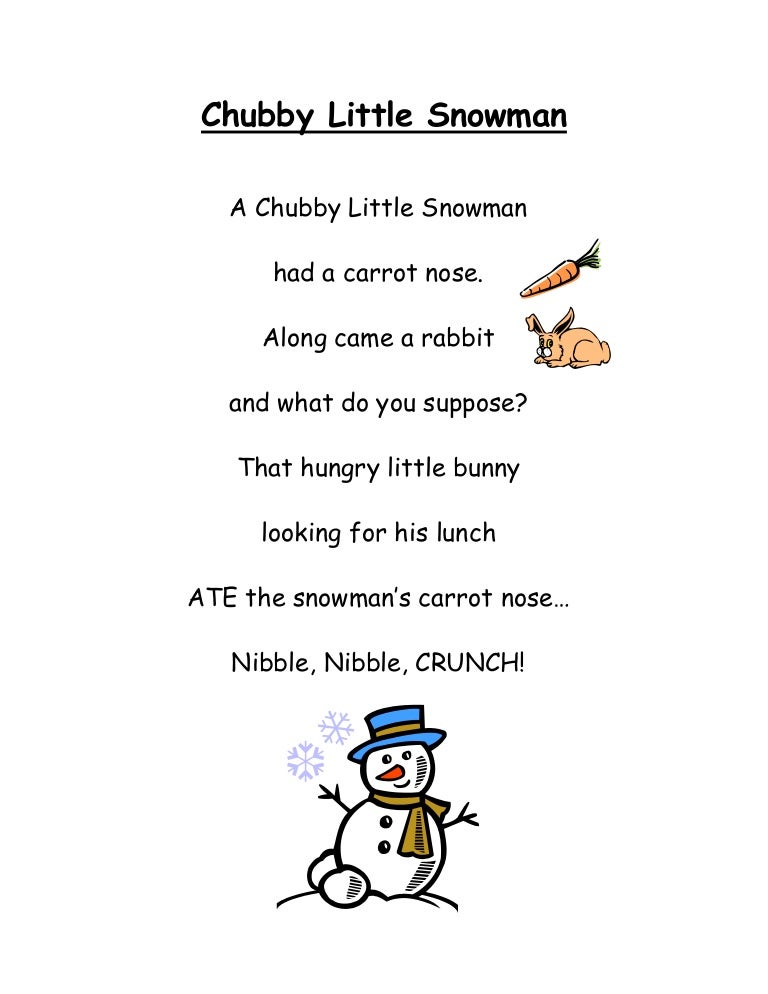 Chubby Little Snowman