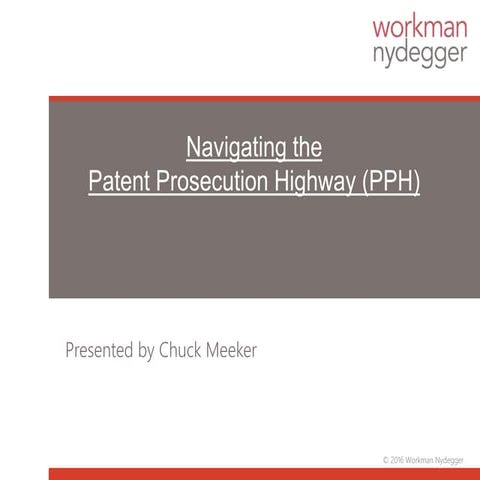 Navigating the Patent Prosecution Highway
