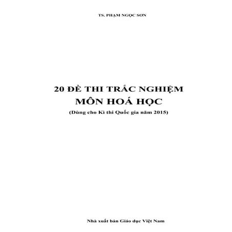 Chukienthuc.com bo-de-thi-thptqg-2015-mon-hoa-pham-ngoc-son
