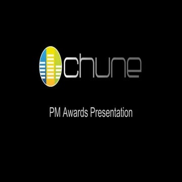 Chune PM Awards Presentation