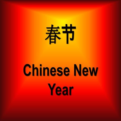 Chun jie ppt | PPTX