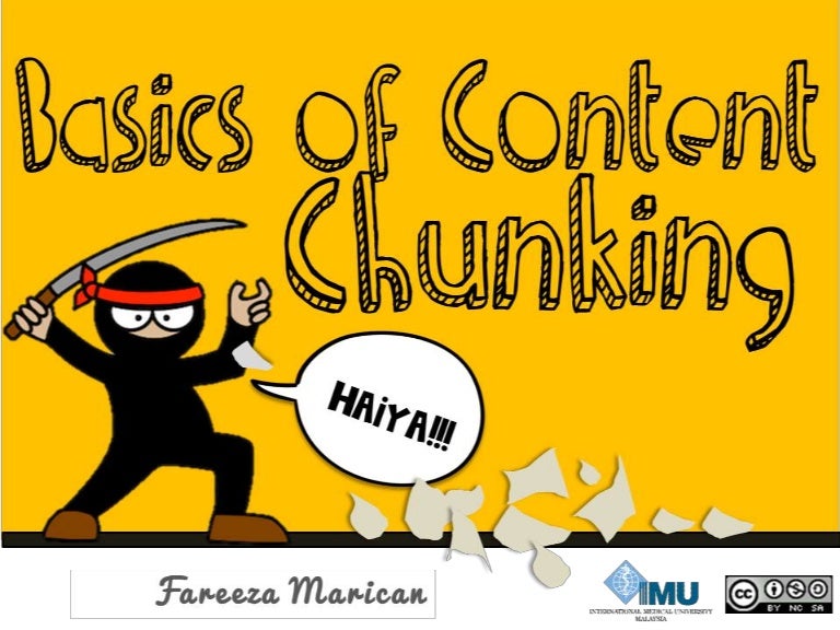 Basics of Content Chunking