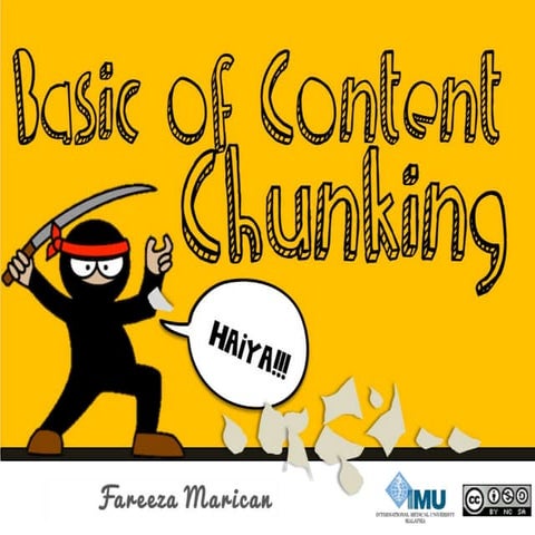 Basics of Content Chunking