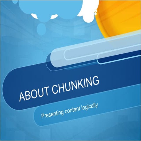 Content Chunking for Graphic Designers