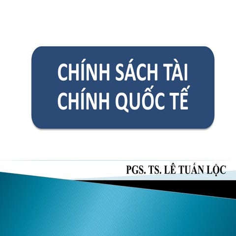 chapter 1 kinh tế, bài tập chính sách tài chính cá  nhân