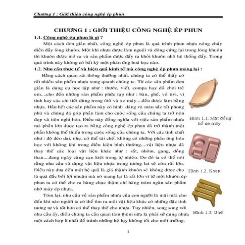 Chuong 1 gt cong nghe phun ep
