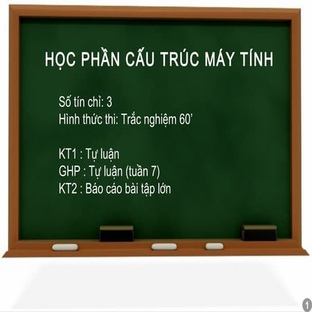 Chuong 1 tong quan ve may tinh