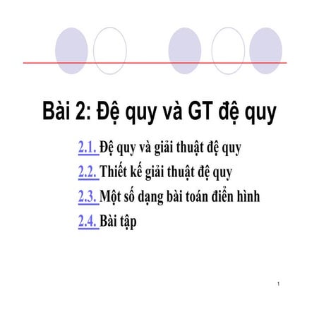 Chuong 2. de quy   dai hoc