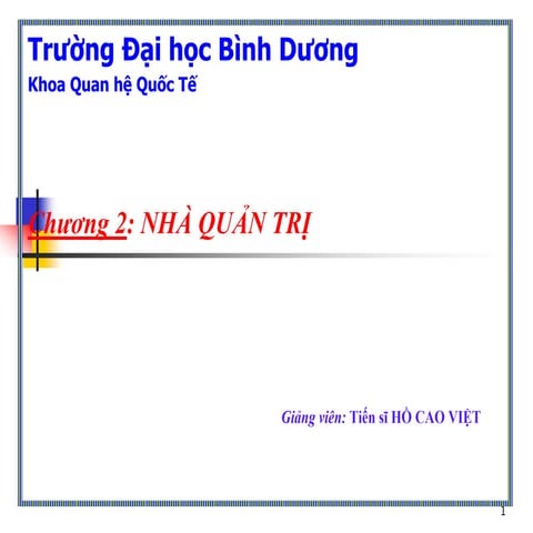 Chuong 2 nha quan tri