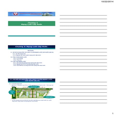 Chuong 3 mang luoi cap nuoc | PDF
