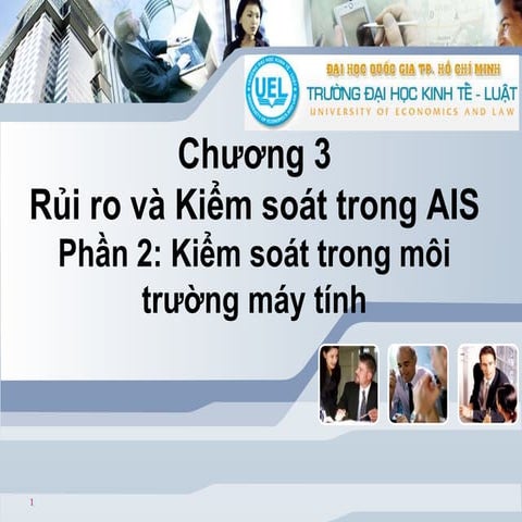 Rủi ro và kiểm soát trong httt kế toán