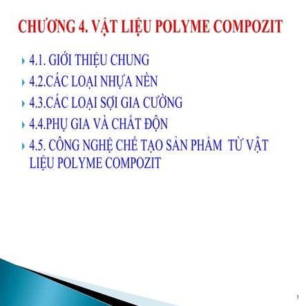 Comprehensive Overview of Polymer Composite Materials and Manufacturing ...
