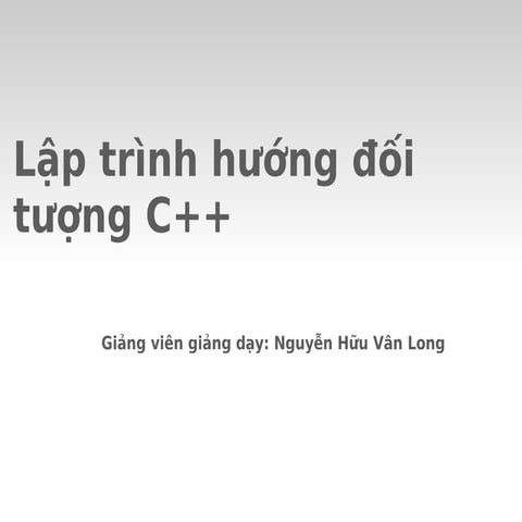 BAI GIANG CAC HAM NANG CAOPHAN HAM TRONG LAP TRINH C | PPT