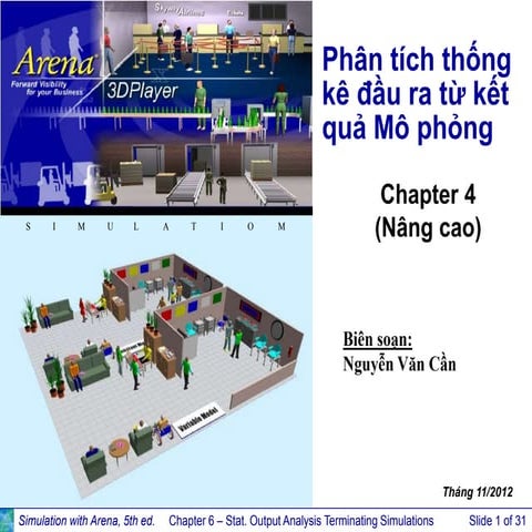 Chương 4: Phân tích thống kê đầu ra từ kết quả Mô phỏng (nâng cao)