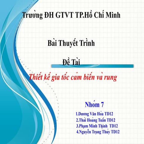 cảm biến đo gia tốc và rung