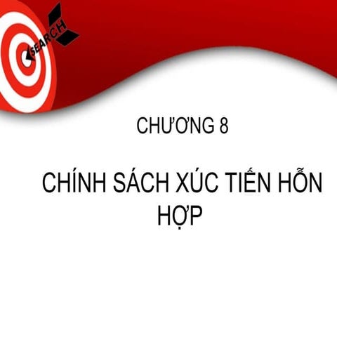 Chuong 8   chính sách xúc tiến. marketing căn bản