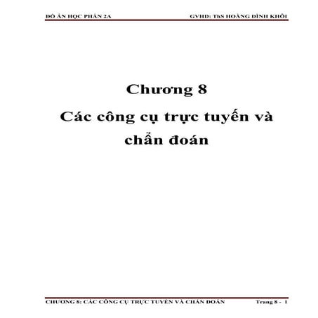 Lập trình PLC S7 1200 tiếng Việt-Chuong 8 các công cụ trực tuyến và chuẩn đoán