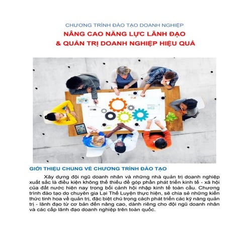 Chuong trinh đào tạo doanh nghiệp   năng lực lãnh đạo và quản lý - 2021