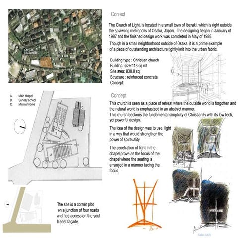 Church of light-  A Case study